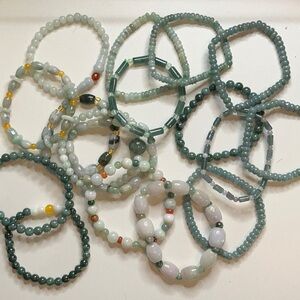 Natural & Authentic Jadeite Jade Bracelet (CHOOSE 1)
